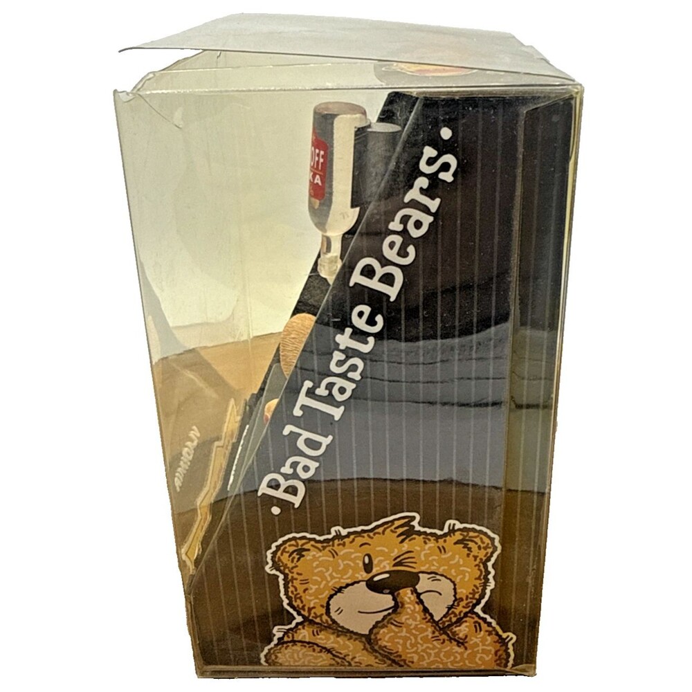 Vintage Bad Taste Bear Vladimir Vodka IV Collectible Figure Handpainted - Picture 9 of 13